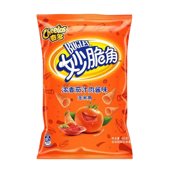 Cheetos Bugles Tomato Sauce