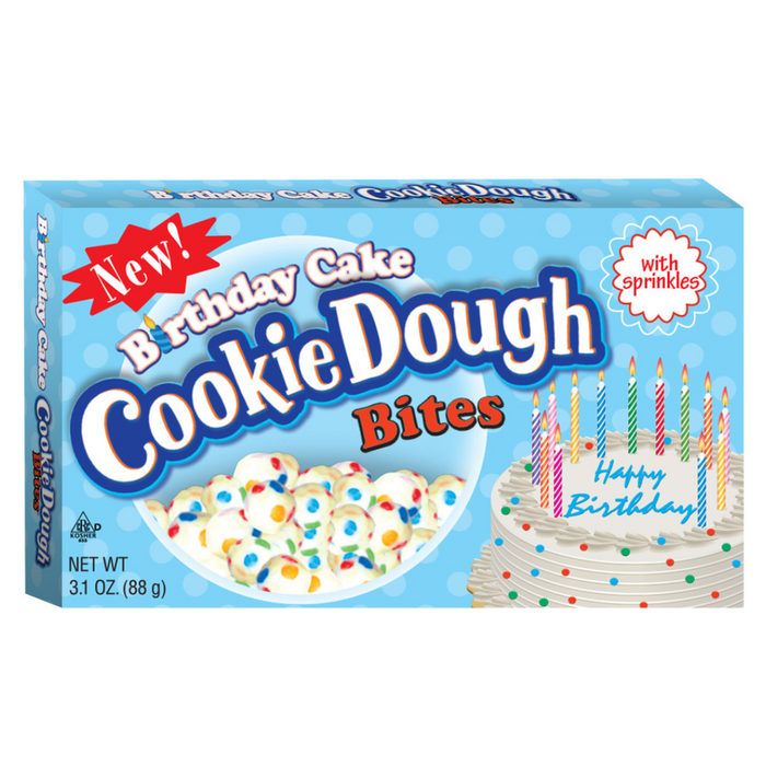 Birthday Cake Theater Cookie Dough Bites