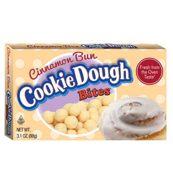 Cinnamon Bun Theater Cookie Dough Bites