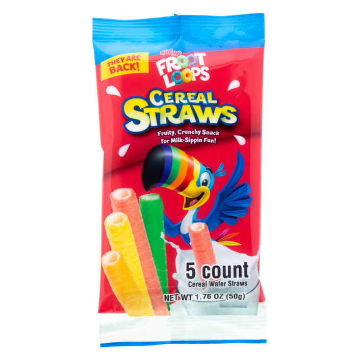 Froot Loops Cereal Straws