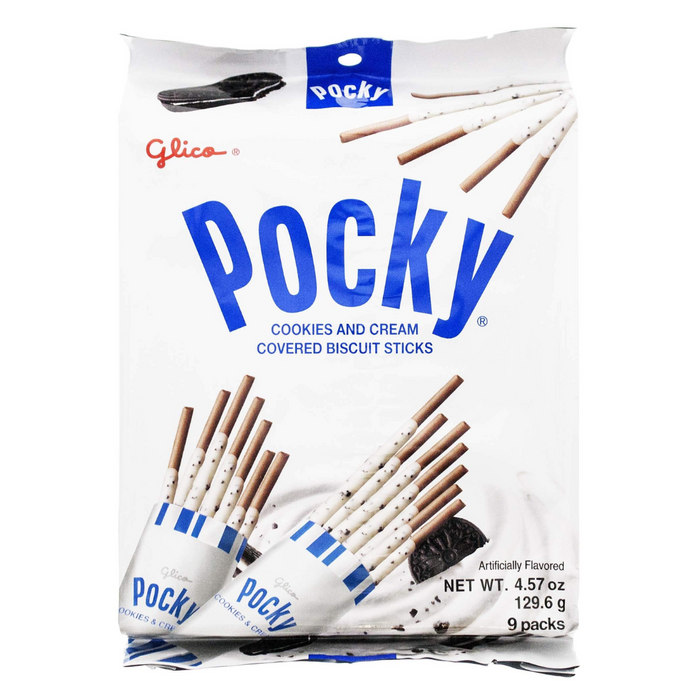 Pocky Cookies and Cream Bag