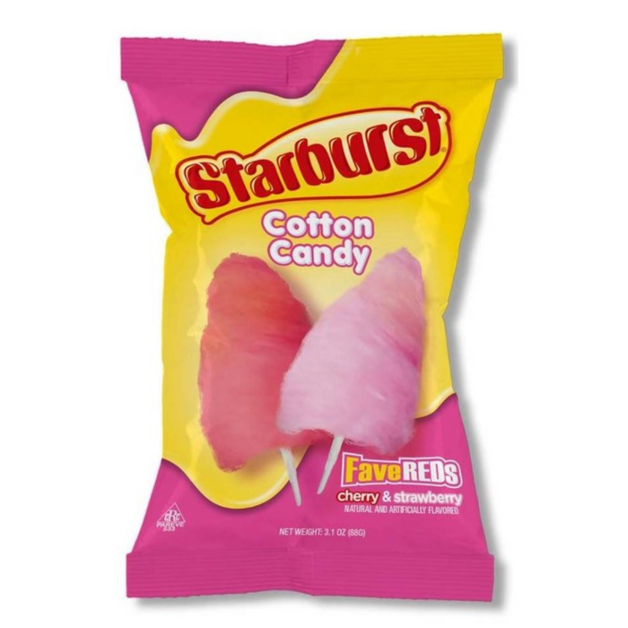 Starburst Fave Reds Cotton Candy