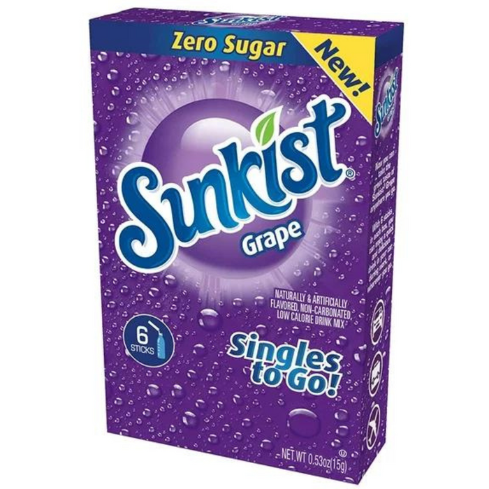 Sunkist Grape Singles To Go