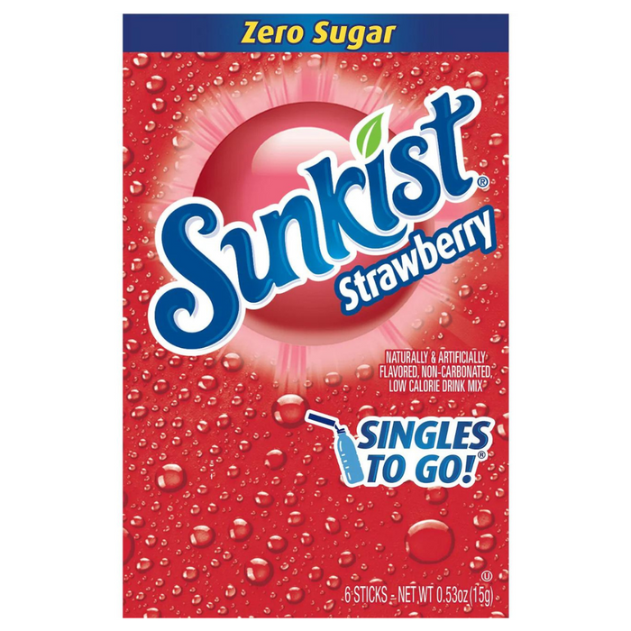 Sunkist Strawberry Singles To Go