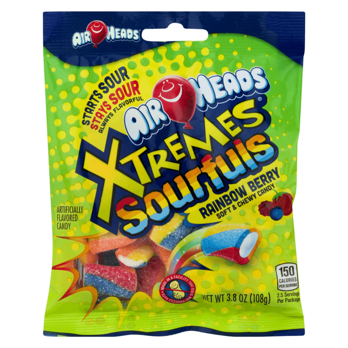 Airheads Xtremes Rainbow Berry Sourfuls