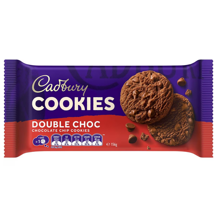 Cadbury Cookies Double Chocolate Chip