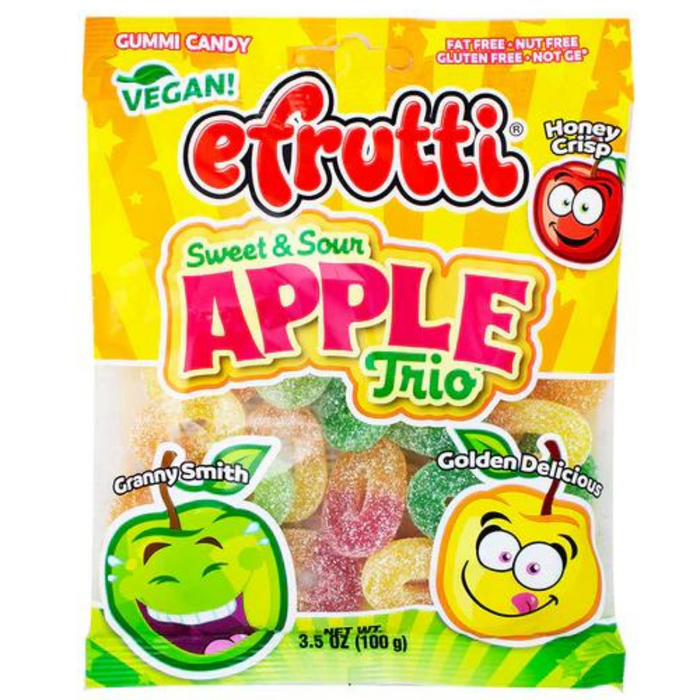 Efrutti Sweet & Sour Apple Trio