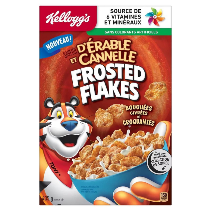 Kellogg's Maple Cinnamon Frosted Flakes Cereal