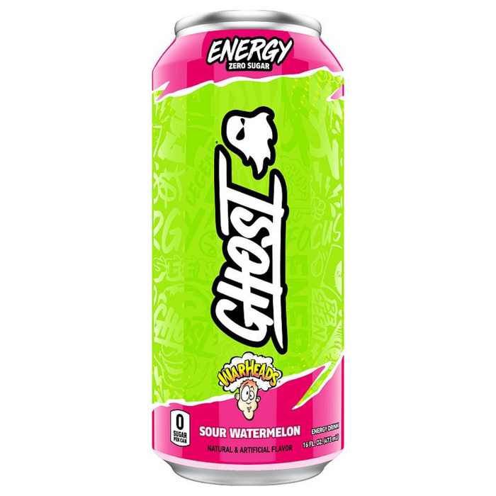 Ghost Energy Warheads Sour Watermelon