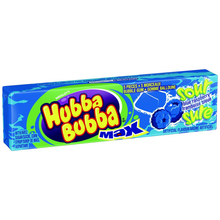 Hubba Bubba MAX Sour Blue Raspberry