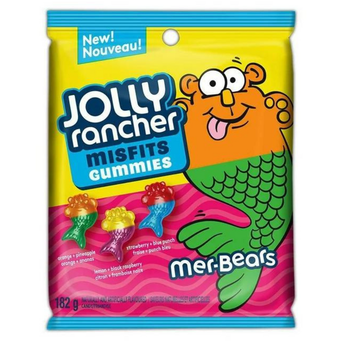 Jolly Rancher Mer Bears Misfits Gummies