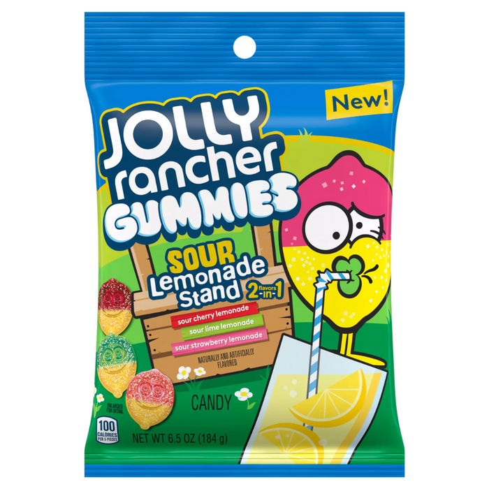 Jolly Rancher Sour Lemonade Misfits Gummies