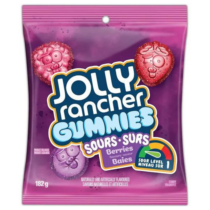 Jolly Rancher Sours Berries Gummies (Level 1)