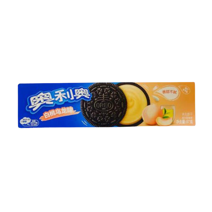 Oreo White Peach Oolang Tea