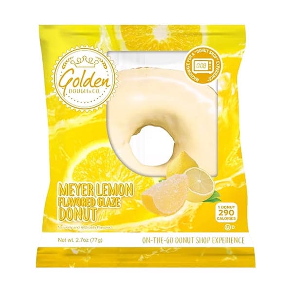 Golden Dough & Co Lemon Glazed Donuts | 77g