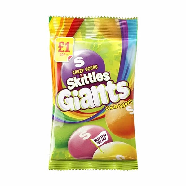 Skittles Giants | 141g - Crazy Sour
