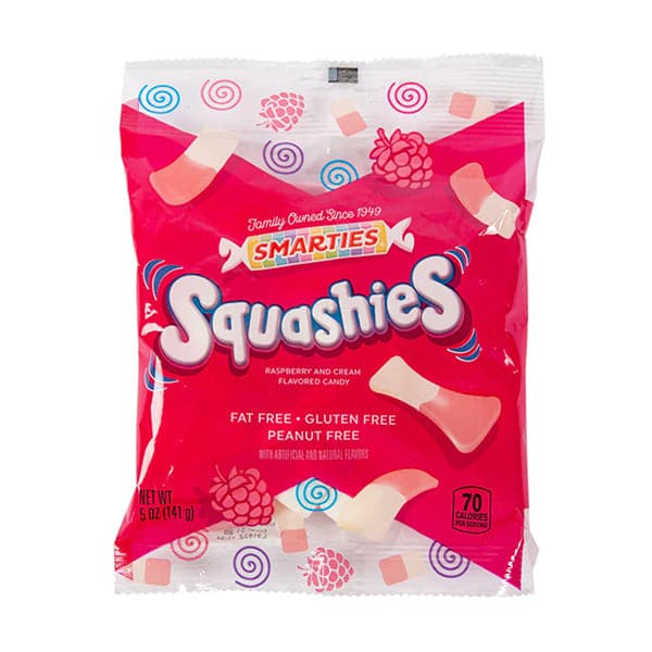 Smarties Squashies | 141g - Raspberry and Cream