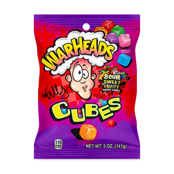 Warheads Sour Chewy Cubes | 141g