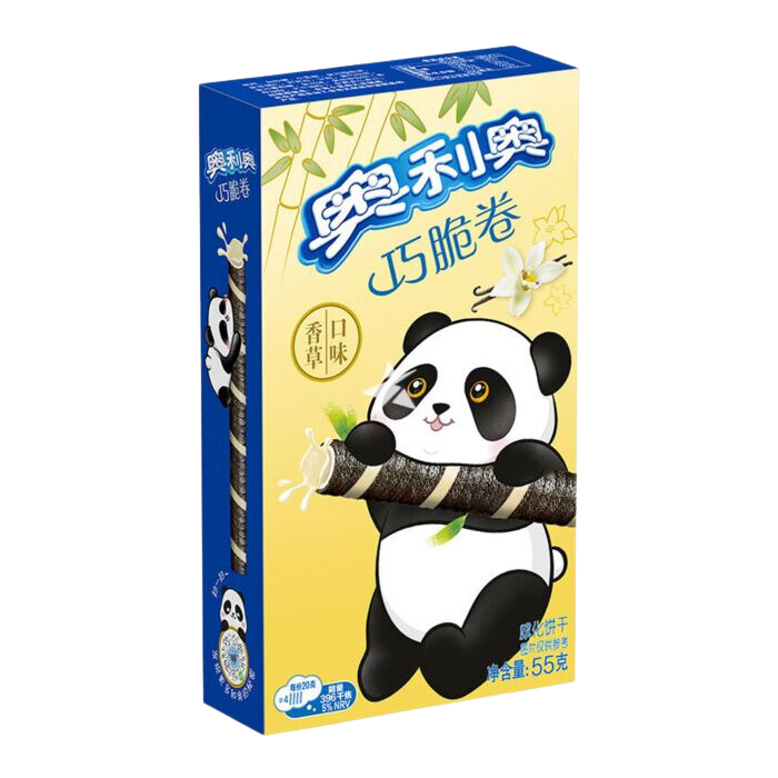 Oreo Vanilla Wafer Rolls Panda Limited Edition
