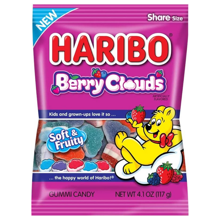 Haribo Berry Clouds Gummies
