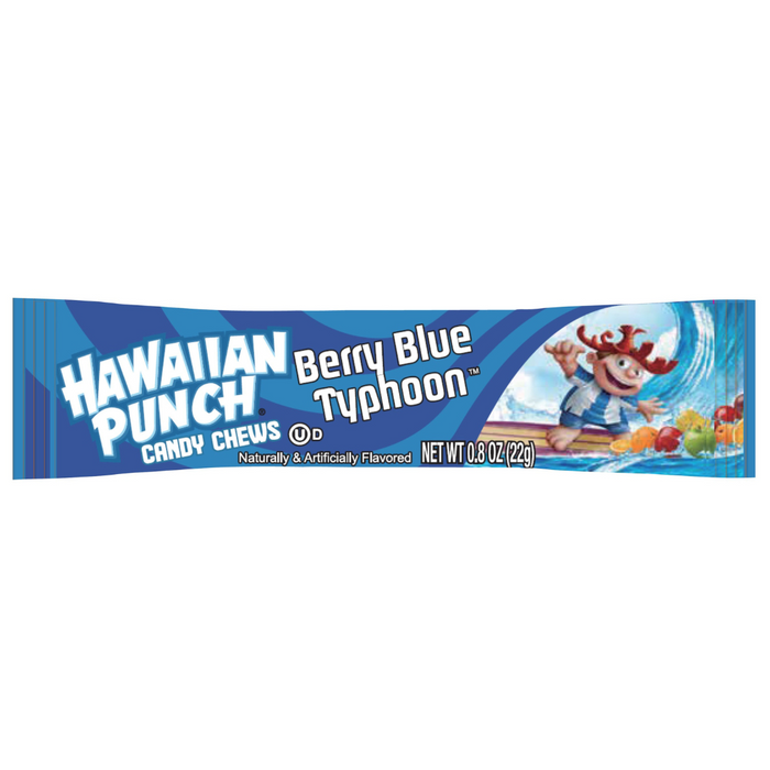 Hawaiian Punch Candy Chews Fruit Berry Blue Typhoon