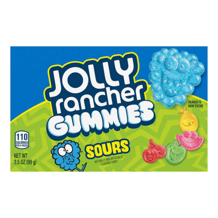 Jolly Rancher Gummies Sour Theater Candy Box