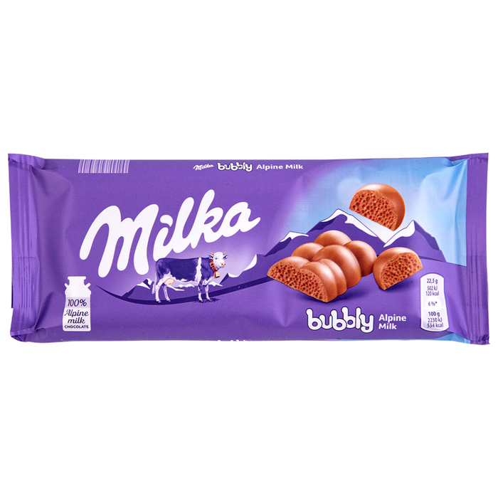 Milka Bar Bubbly Milk