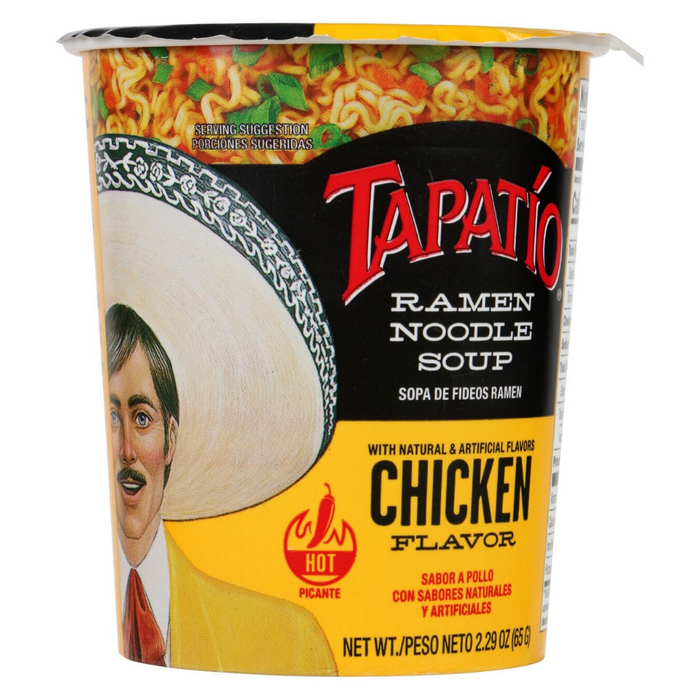 Tapatio Chicken Flavored Ramen Noodle Soup