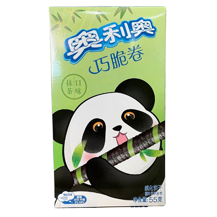 Oreo Matcha Wafer Rolls Panda Limited Edition