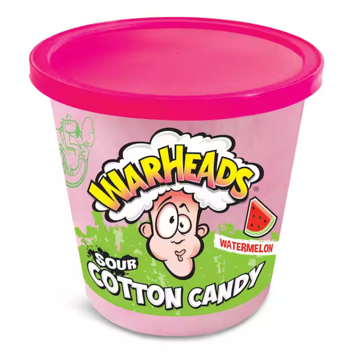 Warheads Watermelon Cotton Candy