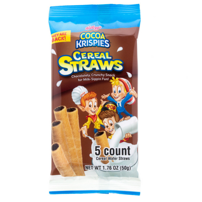 Cocoa Krispies Cereal Straws