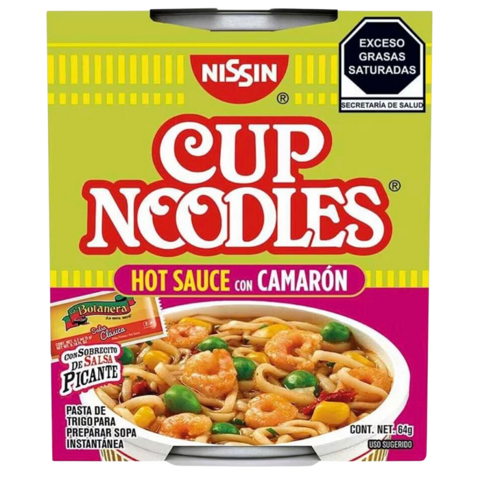 Cup Noodles Hot Sauce with Shrimp