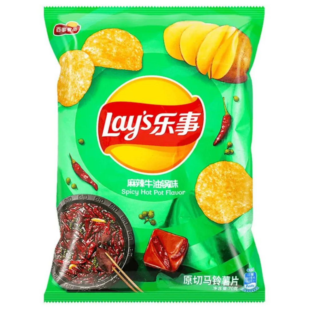 Lay's Spicy Hot Pot (LARGE) — Order Exotic Snacks