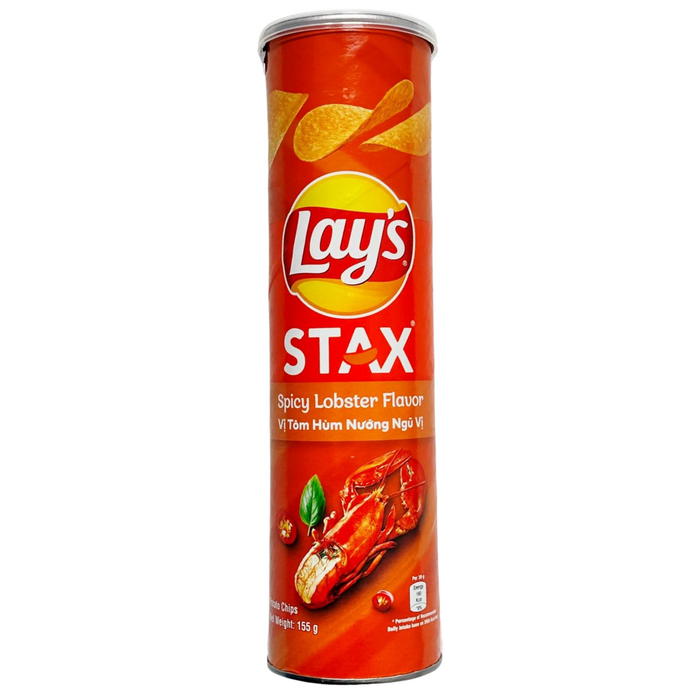 Lay's Stax Spicy Lobster