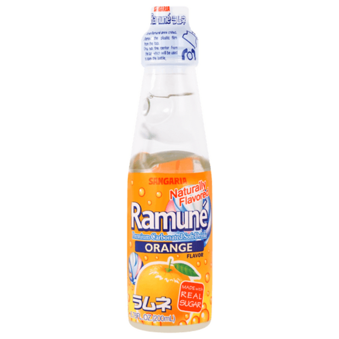 Sangaria Ramune Orange Soda