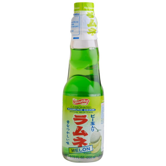 Shirakiku Ramune Melon Soda