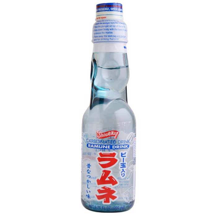 Shirakiku Ramune Blueberry Soda