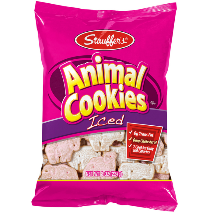 Stauffer's Iced Animal Cookies