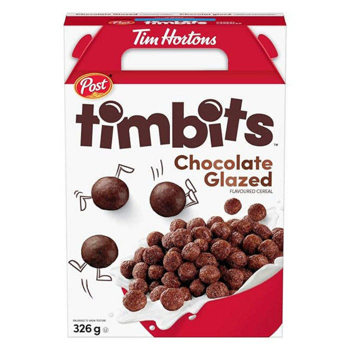 Tim Hortons Timbits Chocolate Glazed Cereal