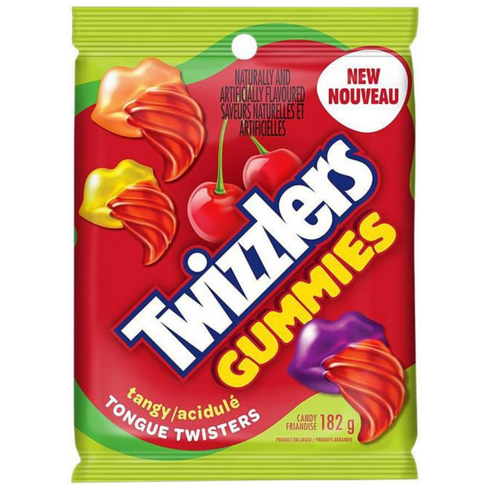 Twizzler Tongue Twister Gummies Tangy