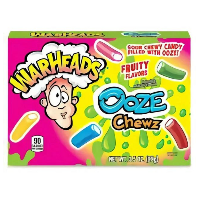 Warheads Fruity Flavors Ooze Chewz