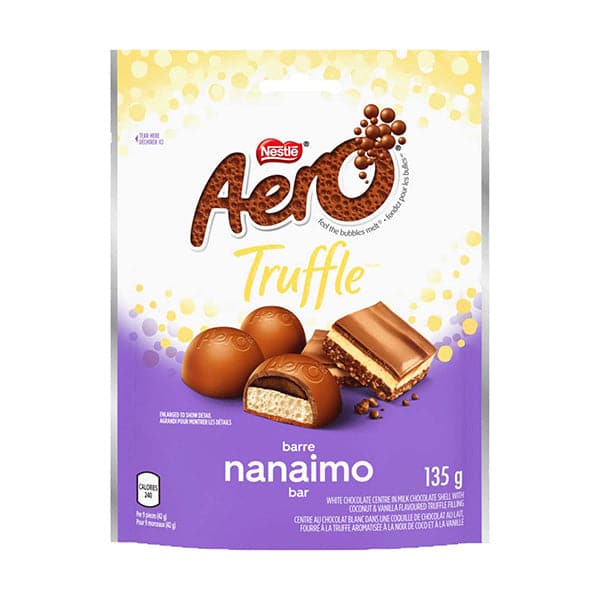 Nestle Aero Truffle Nanaimo Barre