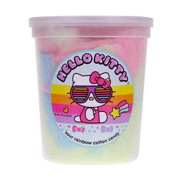 Hello Kitty Sour Rainbow Cotton Candy | 50g