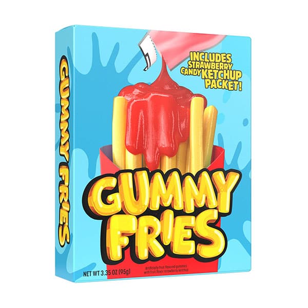 Gummy Fries Strawberry Ketchup