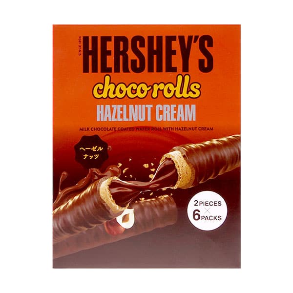 HersheyÕs Choco Rolls Hazelnut | 6 Pack