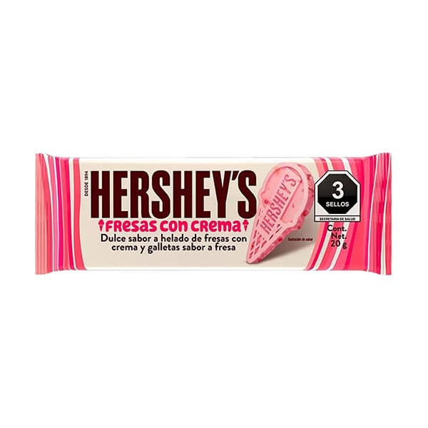 HersheyÕs Fresas Con Crema Bars | 20g