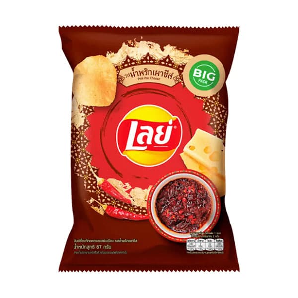 Lays Chips Prik Pao Cheese | 40g