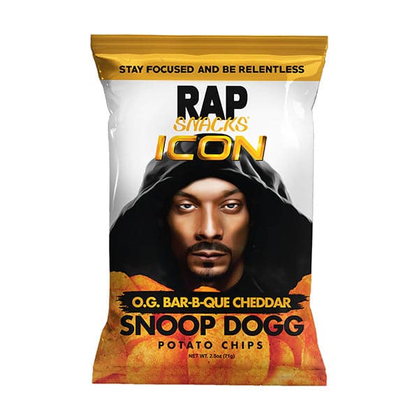 Rap Snacks Snoop Dogg O.G. Bar-B-Que Cheddar Potato Chips | 71g — Order ...