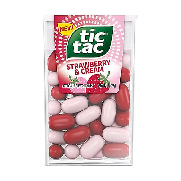 Tic Tac Strawberry & Creme | 28g